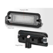 Load image into Gallery viewer, Ford Mustang 2015-2023 White SMD LED License Plate Lights Clear Len