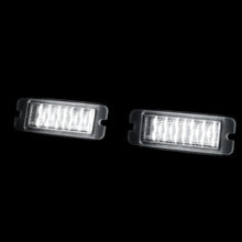 Load image into Gallery viewer, Ford Mustang 2015-2023 White SMD LED License Plate Lights Clear Len