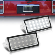 Load image into Gallery viewer, Hummer H2 2003-2009 / Cadiliac Deville 1994-1999 / Cadillac Seville 1998-2004 White SMD LED License Plate Lights Clear Len