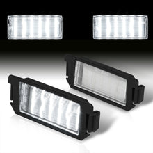 Load image into Gallery viewer, Hyundai Veloster 2012-2018 / Hyundai Genesis Coupe 2010-2016 / Kia Soul 2009-2019 White SMD LED License Plate Lights Clear Len