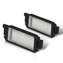 Load image into Gallery viewer, Hyundai Veloster 2012-2018 / Hyundai Genesis Coupe 2010-2016 / Kia Soul 2009-2019 White SMD LED License Plate Lights Clear Len