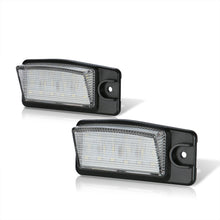 Load image into Gallery viewer, Infiniti FX 2009-2013 / Nissan X-Trail Rogue White SMD LED License Plate Lights Clear Len