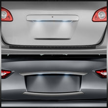 Load image into Gallery viewer, Infiniti FX 2009-2013 / Nissan X-Trail Rogue White SMD LED License Plate Lights Clear Len