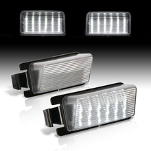 Load image into Gallery viewer, Infiniti G37 2008-2013 / Nissan 350Z 370Z 2003-2020 White SMD LED License Plate Lights Clear Len
