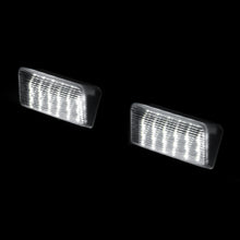 Load image into Gallery viewer, Infiniti G37 2008-2013 / Nissan 350Z 370Z 2003-2020 White SMD LED License Plate Lights Clear Len