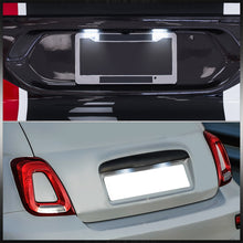 Load image into Gallery viewer, Fiat 500 2013-2020 / Dodge Viper 2015-2017 / Jeep Grand Cherokee 2014-2022 / Maserati Levante 2017-2022 White SMD LED License Plate Lights Clear Len