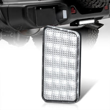Load image into Gallery viewer, Jeep Wrangler JL 2018-2024 White SMD LED License Plate Lights Clear Len
