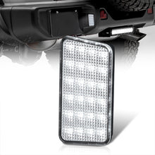 Load image into Gallery viewer, Jeep Wrangler JL 2018-2024 White SMD LED License Plate Lights Clear Len