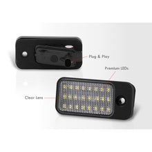 Load image into Gallery viewer, Jeep Cherokee 2019-2022 White SMD LED License Plate Lights Clear Len