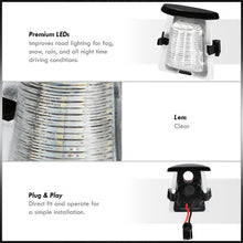 Load image into Gallery viewer, Jeep Wrangler JK 2007-2018 White SMD LED License Plate Lights Clear Len