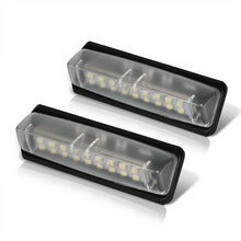 Load image into Gallery viewer, Lexus ES300 IS300 GS300 RX300 / Toyota Camry Echo Prius Verso White SMD LED License Plate Lights Clear Len
