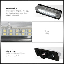 Load image into Gallery viewer, Lexus ES300 IS300 GS300 RX300 / Toyota Camry Echo Prius Verso White SMD LED License Plate Lights Clear Len