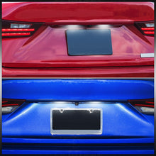 Load image into Gallery viewer, Lexus IS200t IS250 IS300 IS350 ISF 2014-2020 / GS200t GS300 GS350 GS450H GSF 2014-2020 / RC200t RC300 RC350 RCF 2015-2020 White SMD LED License Plate Lights Clear Len
