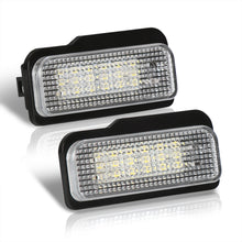 Load image into Gallery viewer, Mercedes Benz W203 W211 W219 R171 / Tesla Model S 2012-2015 White SMD LED License Plate Lights Clear Len