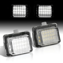 Load image into Gallery viewer, Mercedes Benz W204 W205 W212 W216 W218 W221 W231 W222 White SMD LED License Plate Lights Clear Len
