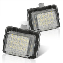 Load image into Gallery viewer, Mercedes Benz W204 W205 W212 W216 W218 W221 W231 W222 White SMD LED License Plate Lights Clear Len