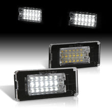 Load image into Gallery viewer, Mini Cooper Hatchback R56 2007-2013 / Cooper Convertible R57 2009-2015 / Cooper Coupe R58 2012-2015 / Cooper Roadster R59 2012-2015 White SMD LED License Plate Lights Clear Len