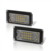 Load image into Gallery viewer, Mini Cooper Hatchback R50 R53 2002-2006 / Cooper Convertible R52 2004-2008 White SMD LED License Plate Lights Clear Len