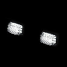 Load image into Gallery viewer, Mazda Miata MX-5 1998-2005 / Protege 1999-2003 / MPV 2000-2006 / Tribute 2001-2006 White SMD LED License Plate Lights Clear Len