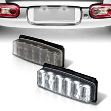 Load image into Gallery viewer, Mazda Miata MX-5 2006-2015 White SMD LED License Plate Lights Clear Len