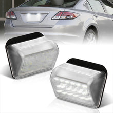 Load image into Gallery viewer, Mazda CX-5 2013-2014 / CX-7 2007-2012 / Mazda6 2003-2008 White SMD LED License Plate Lights Clear Len