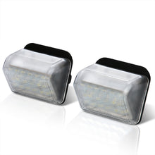 Load image into Gallery viewer, Mazda CX-5 2013-2014 / CX-7 2007-2012 / Mazda6 2003-2008 White SMD LED License Plate Lights Clear Len