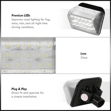 Load image into Gallery viewer, Mazda CX-5 2013-2014 / CX-7 2007-2012 / Mazda6 2003-2008 White SMD LED License Plate Lights Clear Len