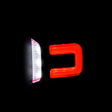 Load image into Gallery viewer, Nissan Xterra 1994-2004 / Frontier 1998-2004 White & Red Bar SMD LED License Plate Lights Clear Len