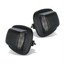 Load image into Gallery viewer, Nissan Xterra 1994-2004 / Frontier 1998-2004 White SMD LED License Plate Lights Clear Len