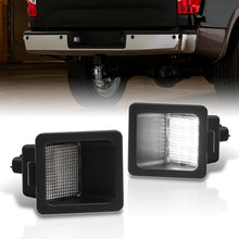 Load image into Gallery viewer, Nissan Titan 2016-2019 / Titan XD 2016-2019 White SMD LED License Plate Lights Clear Len