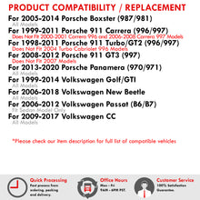 Load image into Gallery viewer, Bentley / Porsche / Seat / Skoda / Volkswagen White SMD LED License Plate Lights Clear Len