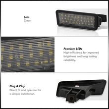 Load image into Gallery viewer, Dodge RAM 1500 2019-2022 White SMD LED License Plate Lights Clear Len (Will Not Fit Classic Models)