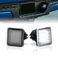 Load image into Gallery viewer, Toyota Tacoma 2016-2023 / Tundra 2014-2021 White SMD LED License Plate Lights Clear Len