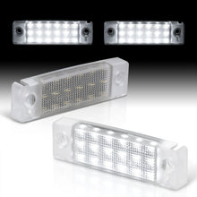 Load image into Gallery viewer, Toyota 4Runner 1996-2022 / Sequoia 2000-2022 White SMD LED License Plate Lights Clear Len