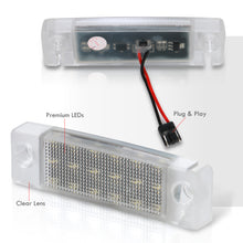 Load image into Gallery viewer, Toyota 4Runner 1996-2022 / Sequoia 2000-2022 White SMD LED License Plate Lights Clear Len