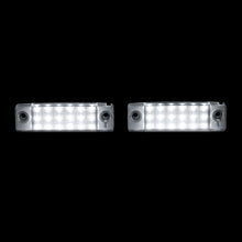 Load image into Gallery viewer, Toyota 4Runner 1996-2022 / Sequoia 2000-2022 White SMD LED License Plate Lights Clear Len