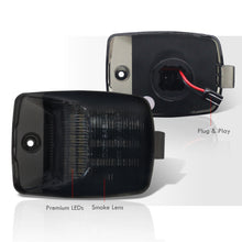 Load image into Gallery viewer, Toyota Tacoma 2005-2015 / Tundra 2000-2013 White & Red LED License Plate Lights Smoke Len