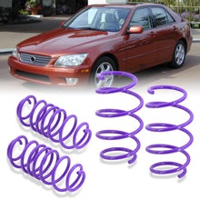 Load image into Gallery viewer, Lexus IS300 2001-2005 Lowering Springs Purple (Front ~2.0" / Rear ~2.0")