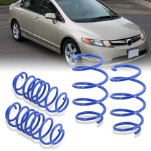 Load image into Gallery viewer, Honda Civic 2006-2011 Lowering Springs Blue (Front ~1.5&quot; / Rear ~1.5&quot;)
