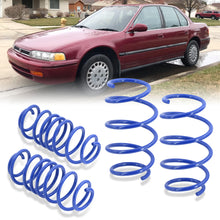 Load image into Gallery viewer, Honda Accord 1990-1997 Lowering Springs Blue (1990-1993 Front ~2.1" / Rear ~1.7") (1994-1997 Front ~ 2" / Rear ~ 1.4")