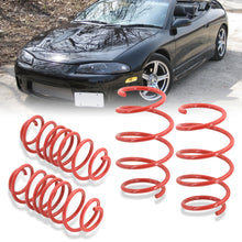Load image into Gallery viewer, Mitsubishi Eclipse 1995-1999 / Eagle Talon 1995-1998 Lowering Springs Red (Front ~1.5" / Rear ~1.25")