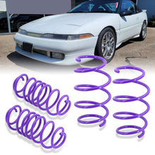 Load image into Gallery viewer, Mitsubishi Eclipse 1989-1994 Lowering Springs Purple (Front ~ 2.0" / Rear ~ 2.0")