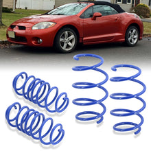 Load image into Gallery viewer, Mitsubishi Eclipse 2006-2012 Lowering Springs Blue (Front ~ 2.5" / Rear ~ 2.6")