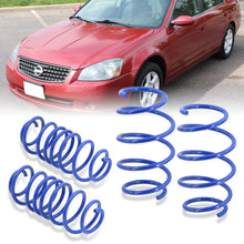 Load image into Gallery viewer, Nissan Altima 2002-2006 Lowering Springs Blue (Front ~ 1.9" / Rear ~ 1.4")