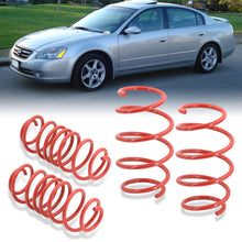 Load image into Gallery viewer, Nissan Altima 2002-2006 Lowering Springs Red (Front ~ 1.9" / Rear ~ 1.4")
