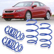 Load image into Gallery viewer, Honda Accord 2008-2012 Lowering Springs Blue (Front ~1.3&quot; / Rear ~1.4&quot;)
