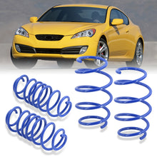 Load image into Gallery viewer, Hyundai Genesis Coupe 2010-2016 Lowering Springs Blue (Front ~1.5" / Rear ~1.2")