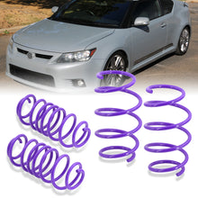 Load image into Gallery viewer, Scion TC 2011-2016 Lowering Springs Purple (Front ~1.5" / Rear ~1.8")