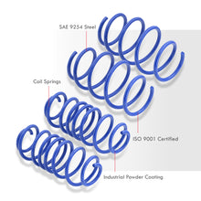 Load image into Gallery viewer, Acura TL 2004-2008 / Honda Accord V6 2003-2007 Lowering Springs Blue (TL Front ~0.6&quot; / Rear ~0.7&quot;)(Accord Front ~1.8&quot; / Rear ~1.5&quot;)
