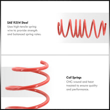 Load image into Gallery viewer, Honda Prelude 1992-2001 Lowering Springs Red (Front ~2.25" / Rear ~2.25")